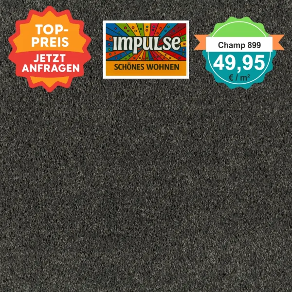 JAB Allure Teppichboden Champ – edler Velours in schicken Farben für stilvolle Wohnräume